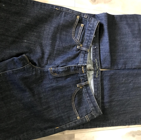 Michael Kors Dark Blue Jeans Women's Size 8 x 32 - Picture 3 of 4